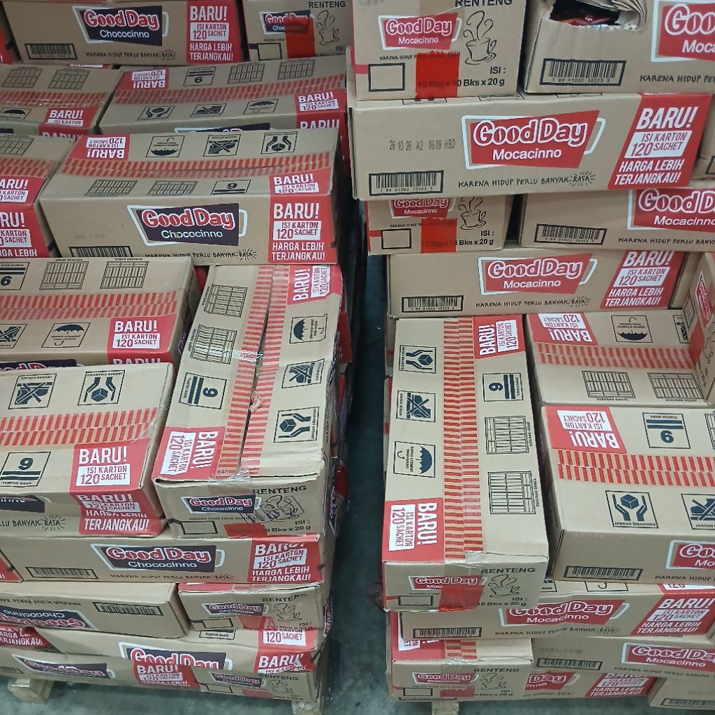 

Kopi Sachet Good Day 1 Dus | 120 Sachet