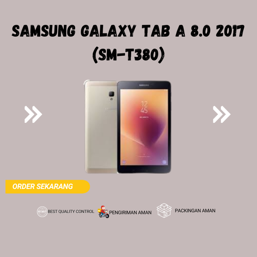 Samsung Galaxy Tab A 8.0 2017 (SM-T380) Wifi Only Second ORIGINAL - AHN