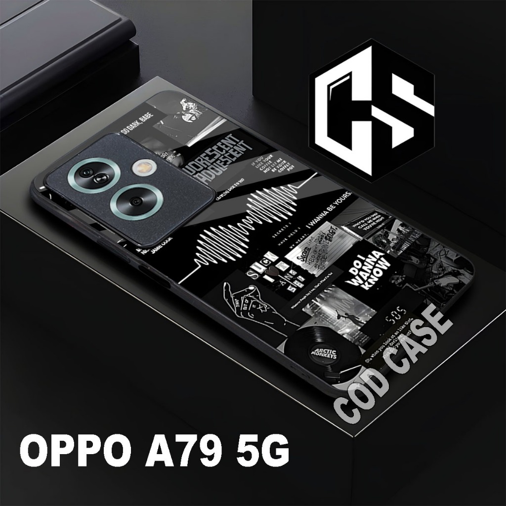 (COD 110)Softcase Glossy OPPO A79 5G/case oppo a79/casing oppo a79 5g glitter/case oppo a79