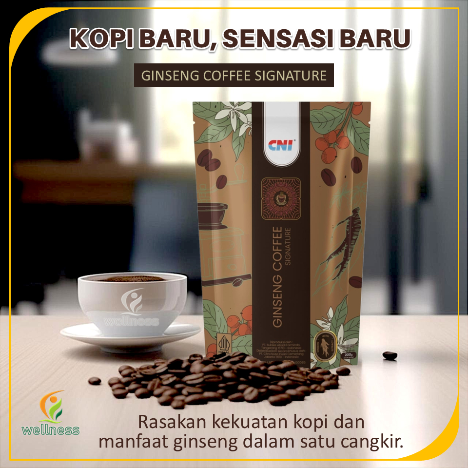 

Ginseng Coffee Signature – Kopi Ginseng Lebih Kuat & Aman di Lambung | 10 Stick