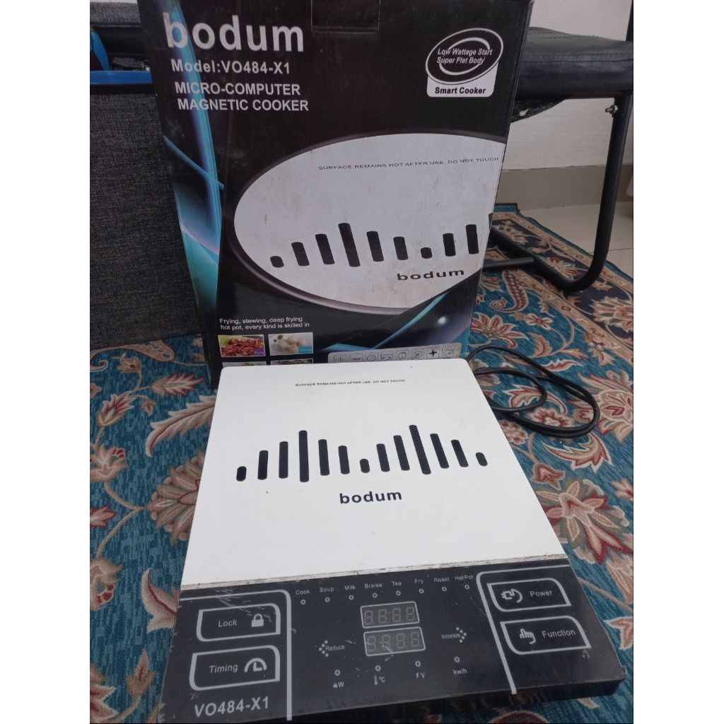 KOMPOR LISTRIK BODUM HEMAT GAS, HEMAT LISTRIK