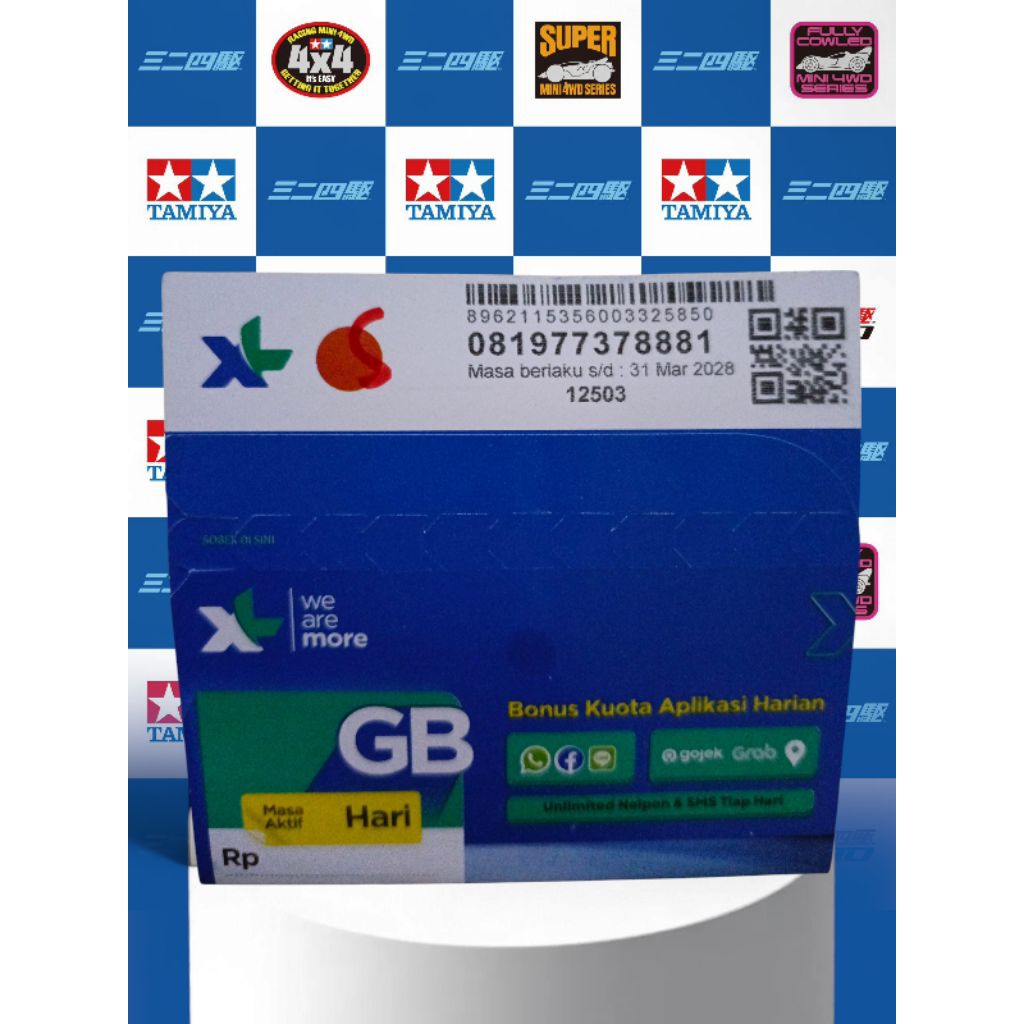 nomor cantik XL isi kuota 9.5gb 45hari 77 37 888 1