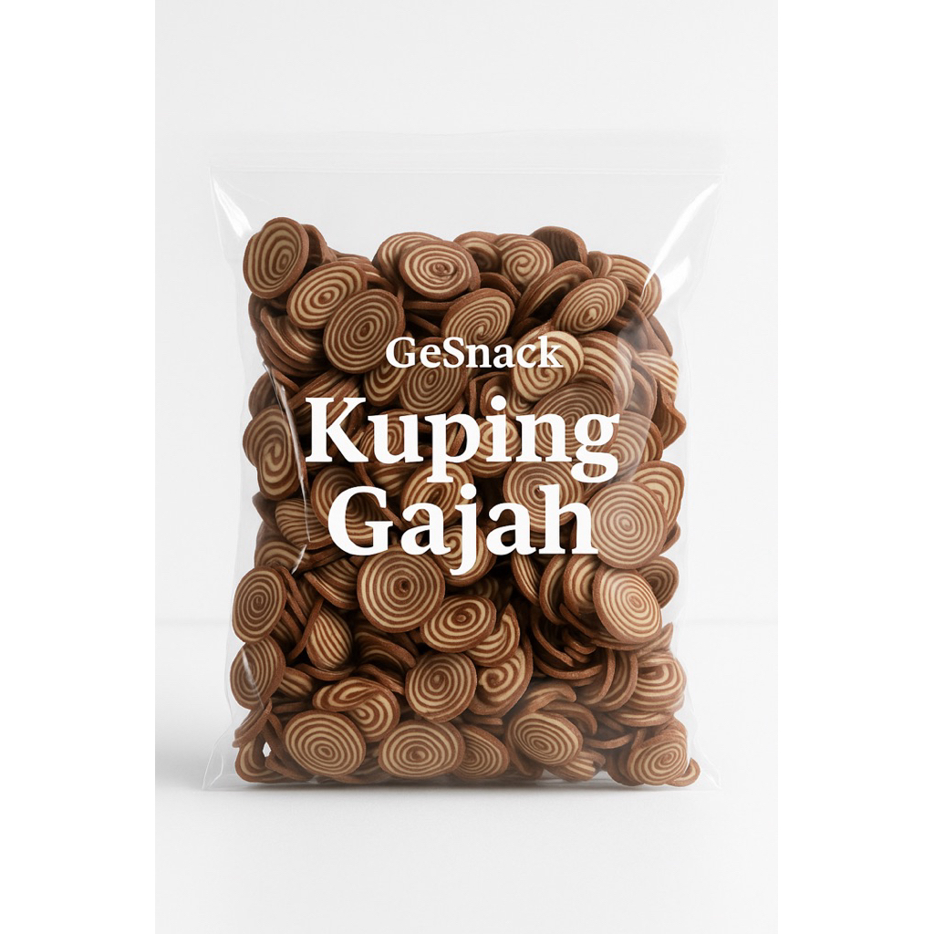 

GeSnack Kuping Gajah 1000 Gr (1 Kg)