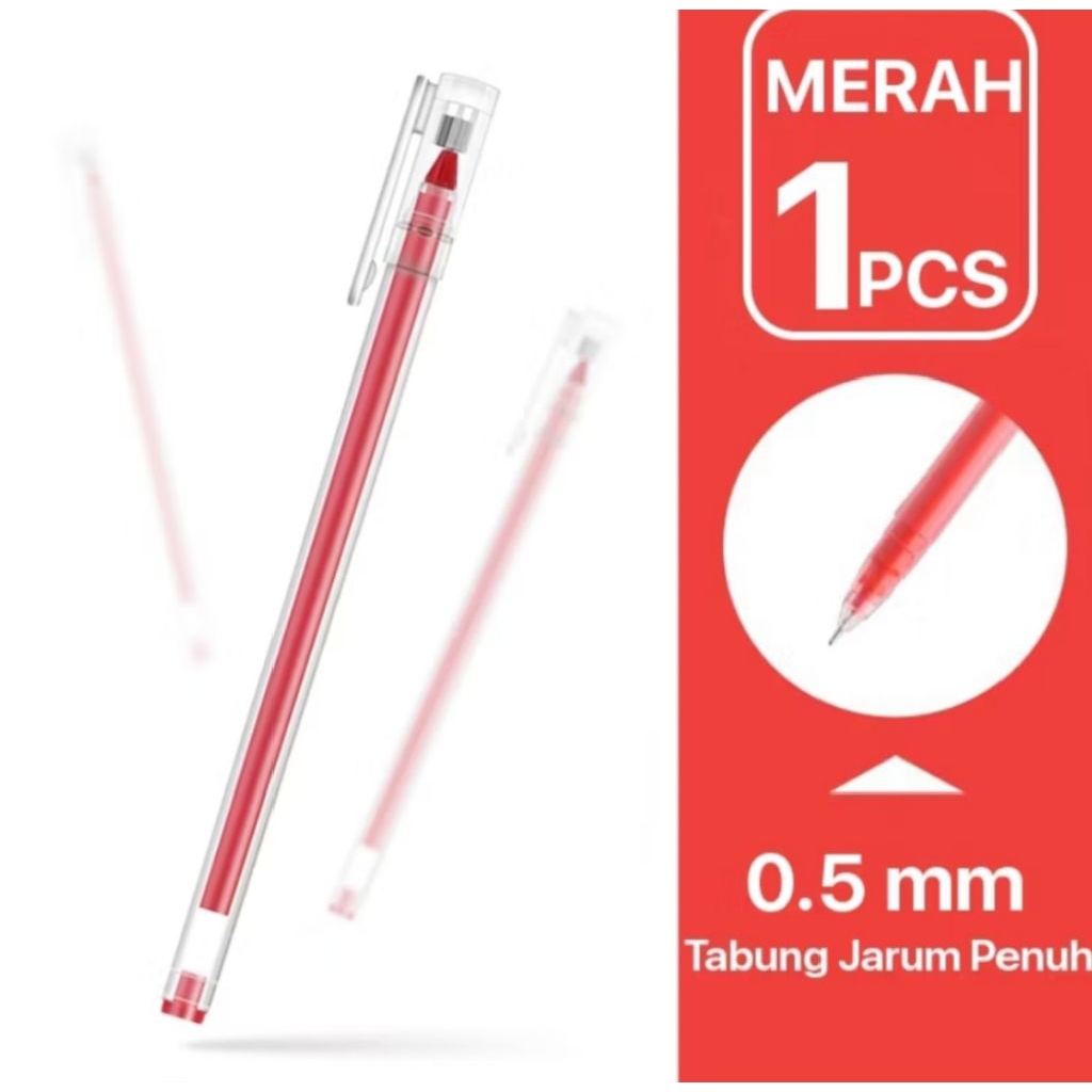 

Dns Gel Pen Pulpen Gel 3 warna 0.5mm 1 PCS