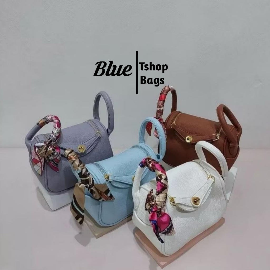 BlueBags - Tas Selempang Wanita LINDY BAG - Tas Wanita Premium Size 18 cm FREE 2 TALI