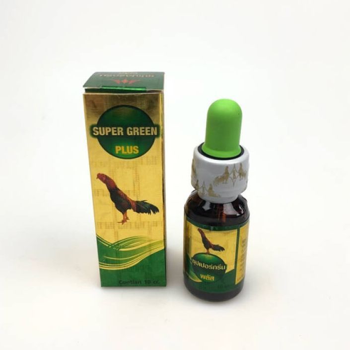 Super Green Plus Obat Ayam Snot dan Ngorok / super green plus