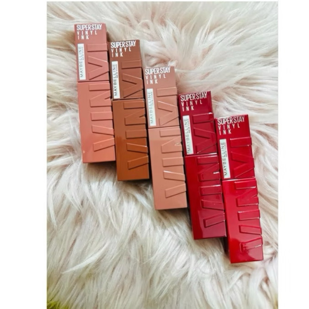 GEISHA.ID // LIPCREAM MATTE MAYBELLINE VINYLI Lipgloss SUPERSTAY