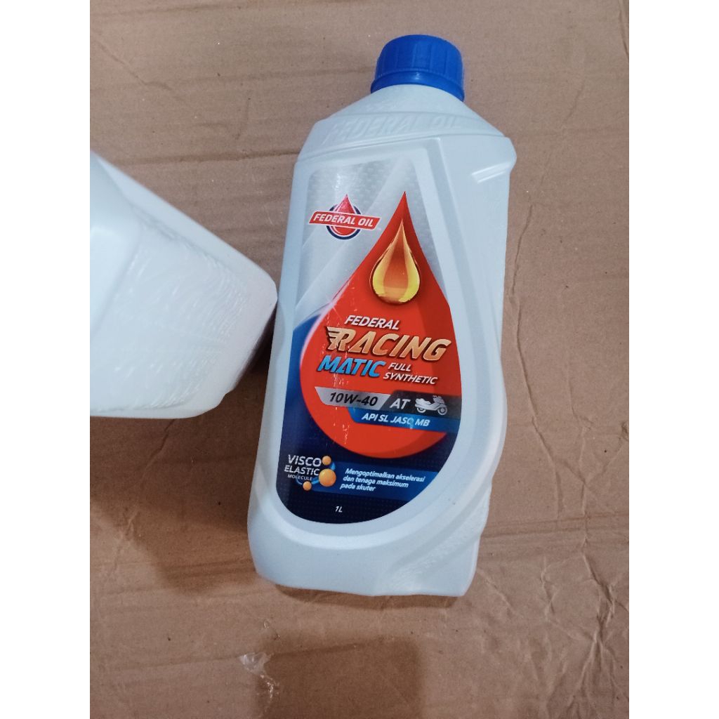 Federal oil racing 1L oli federal motor matik original produk 100% ✅