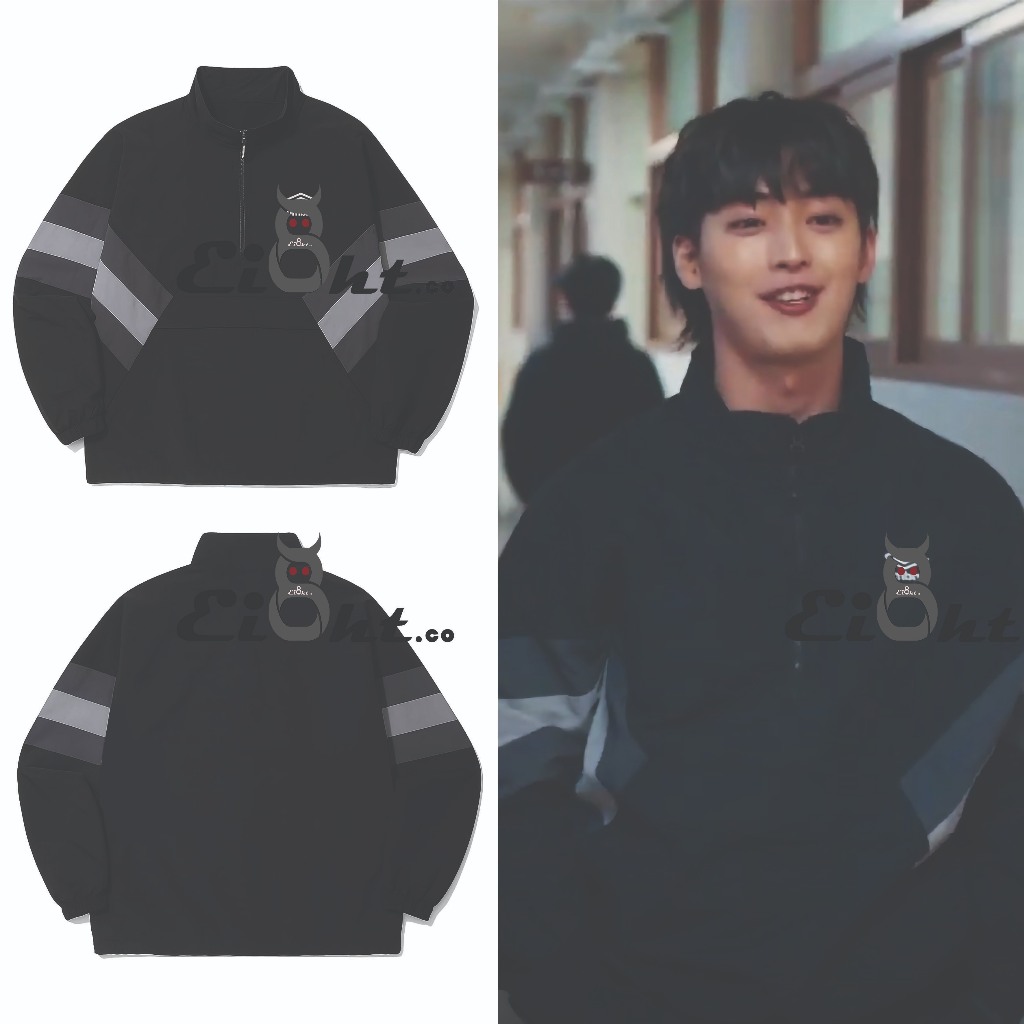 Halfzip Jacket Nam Seung Sik One High School Hero | Jacket Vintage Outfit Drama Korea