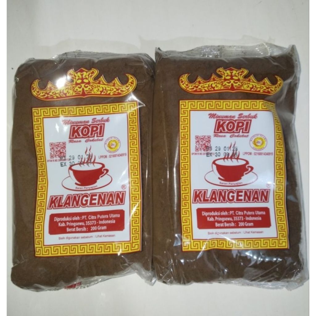 

10pcs kopi Klangenan 200grm/ bubuk kopi robusta