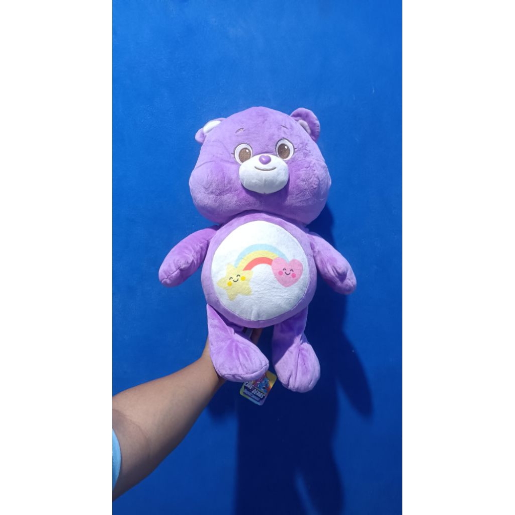 Boneka Jumbo Care Bears (CB) Ungu Unlock The Magic Ori