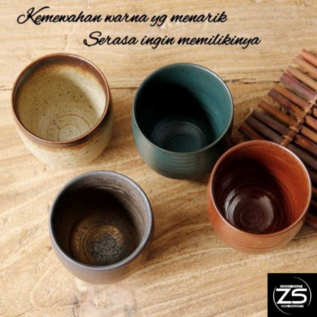 ZAYN -  Cangkir Keramik  Unik Teh Kopi  Style Vintage