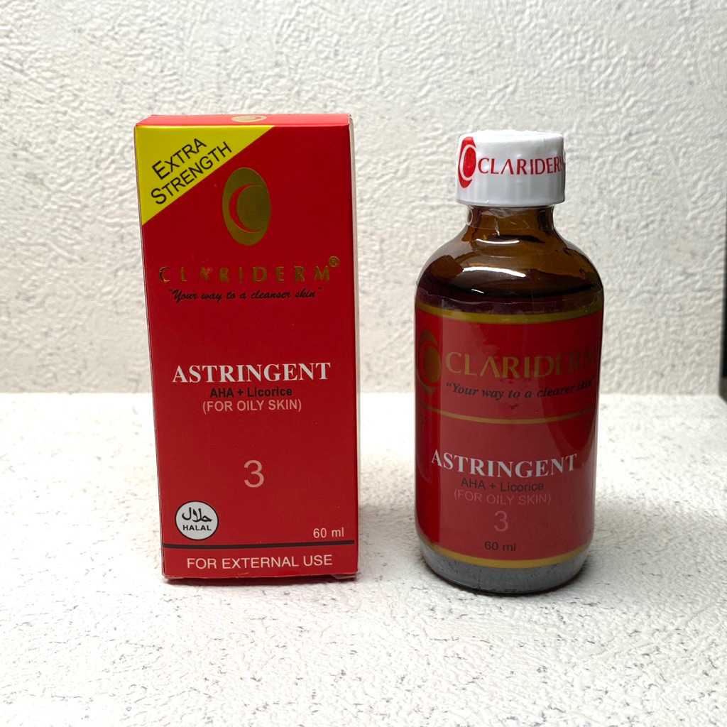 Toner Clariderm Ori Philipine Astringent Import