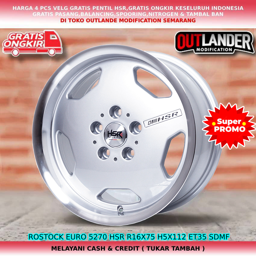 velg racing r16 velg mobil all mercy audi Passat Scirocco Tiguan dll hsr rostock r16