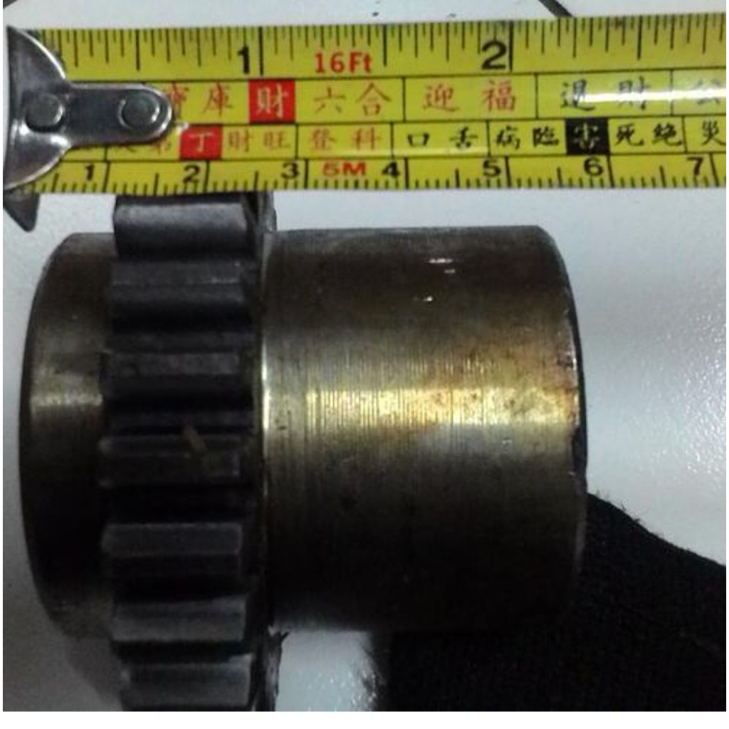 gear gigi kecil transmisi mesin bubut L5 cs6266 ca6232 cw6280 cina china Barang baru, bukan bekas
