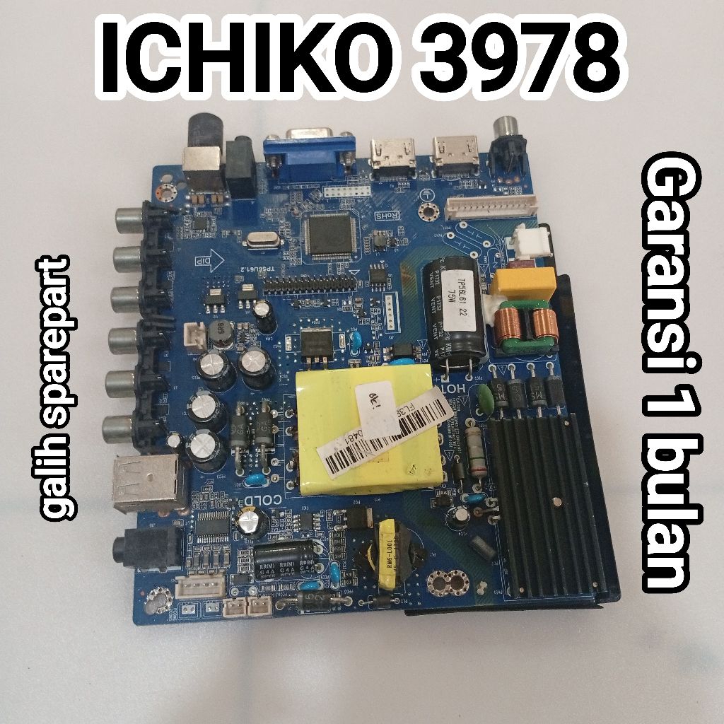 MAINBOARD TV ICHIKO 3978 MB - MODUL - MOBO - MOTHERBOARD TV ICHIKO