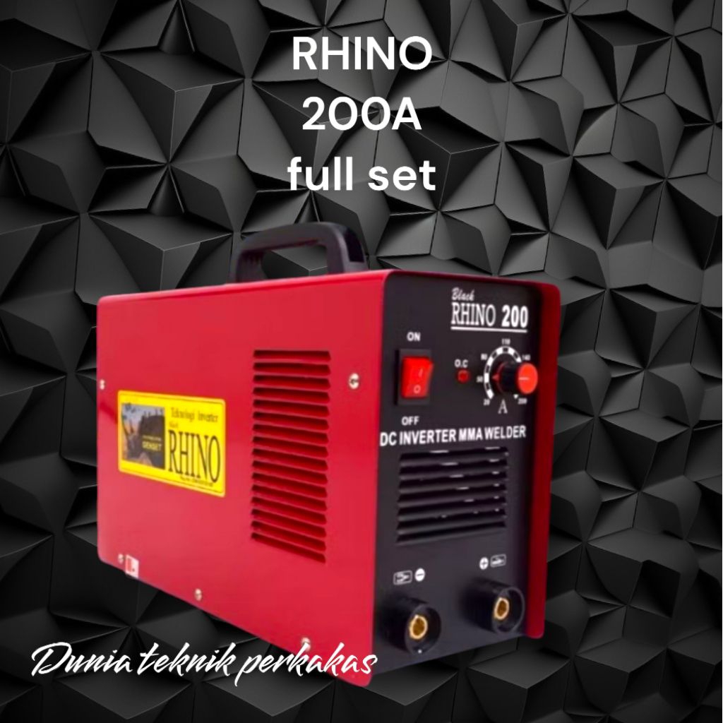 MESIN LAS RHINO 200A / TRAVO LAS RHINO 200A MMA