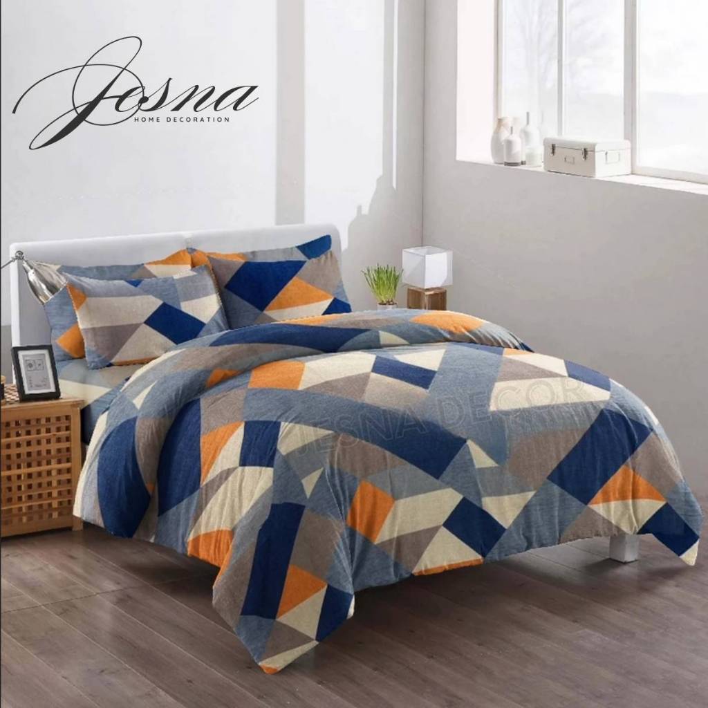 BEDCOVER SET SPREI Tinggi 30cm Combine 90X200 120X200 160X200 180X200 200X200 SARGUL SARBAN
