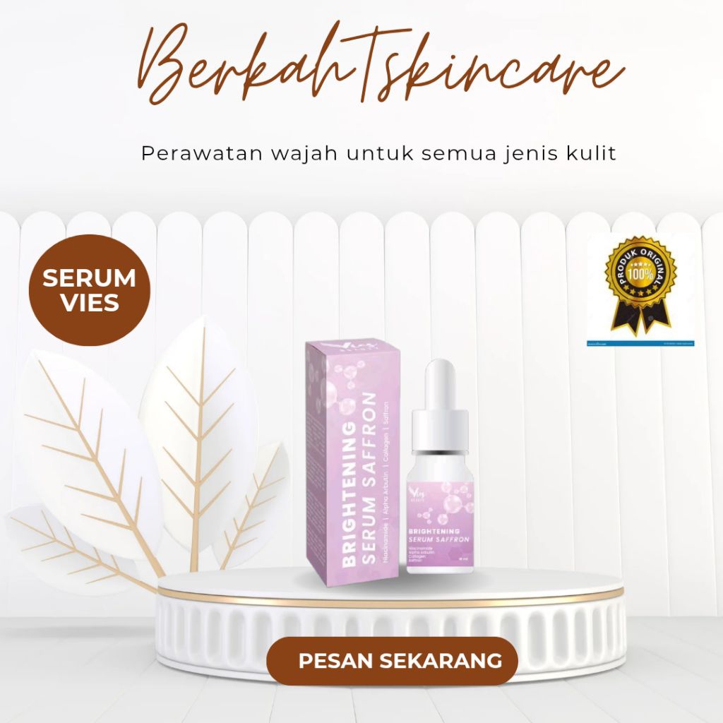 SERUM SAFFRON GLOWING VIES BEAUTY BPOM