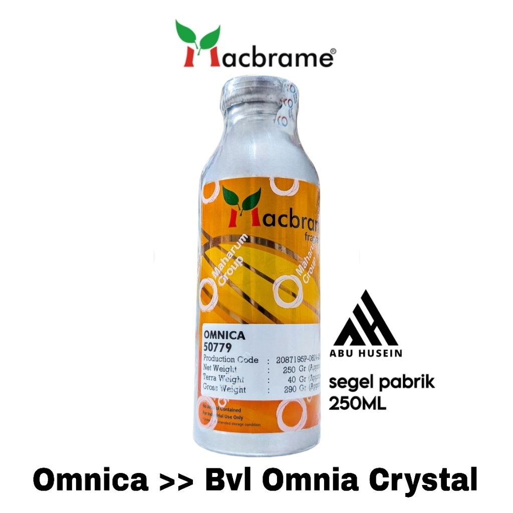 OMNICA 250ML PRODUK MACBRAME SEGEL PABRIK (untuk keterangan baca deskripsi produk)