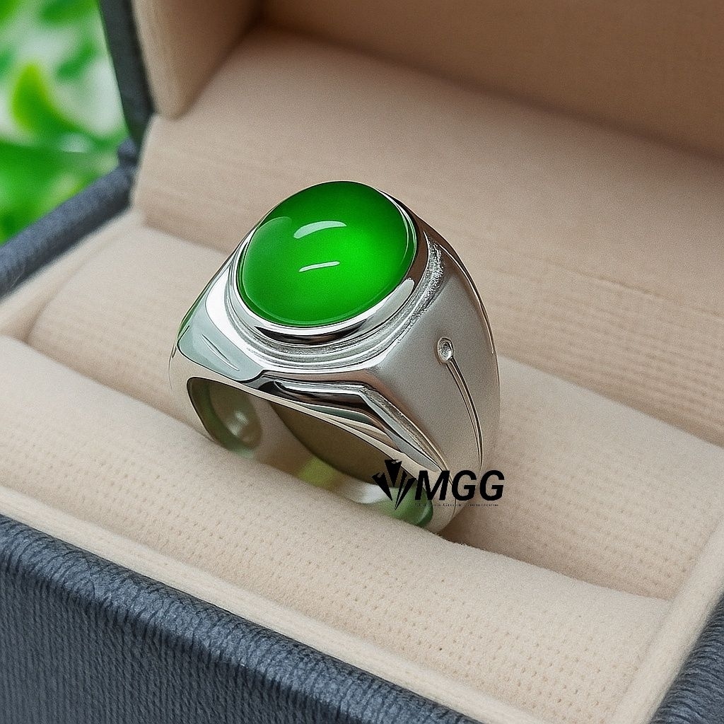 CINCIN BATU NATURAL GIOK BURMA ORIGINAL STONE