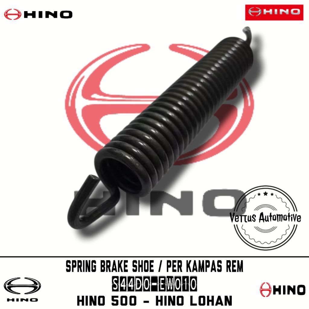 SPRING BRAKE SHOE HINO 500 HINO LOHAN - PER KAMPAS REM HINO 500 HINO LOHAN Original