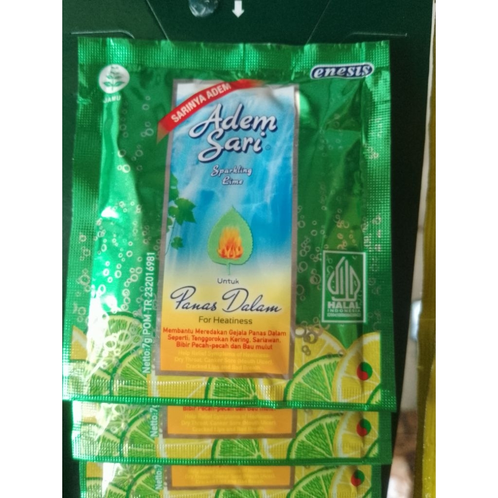 

adem sari sachet 7gr