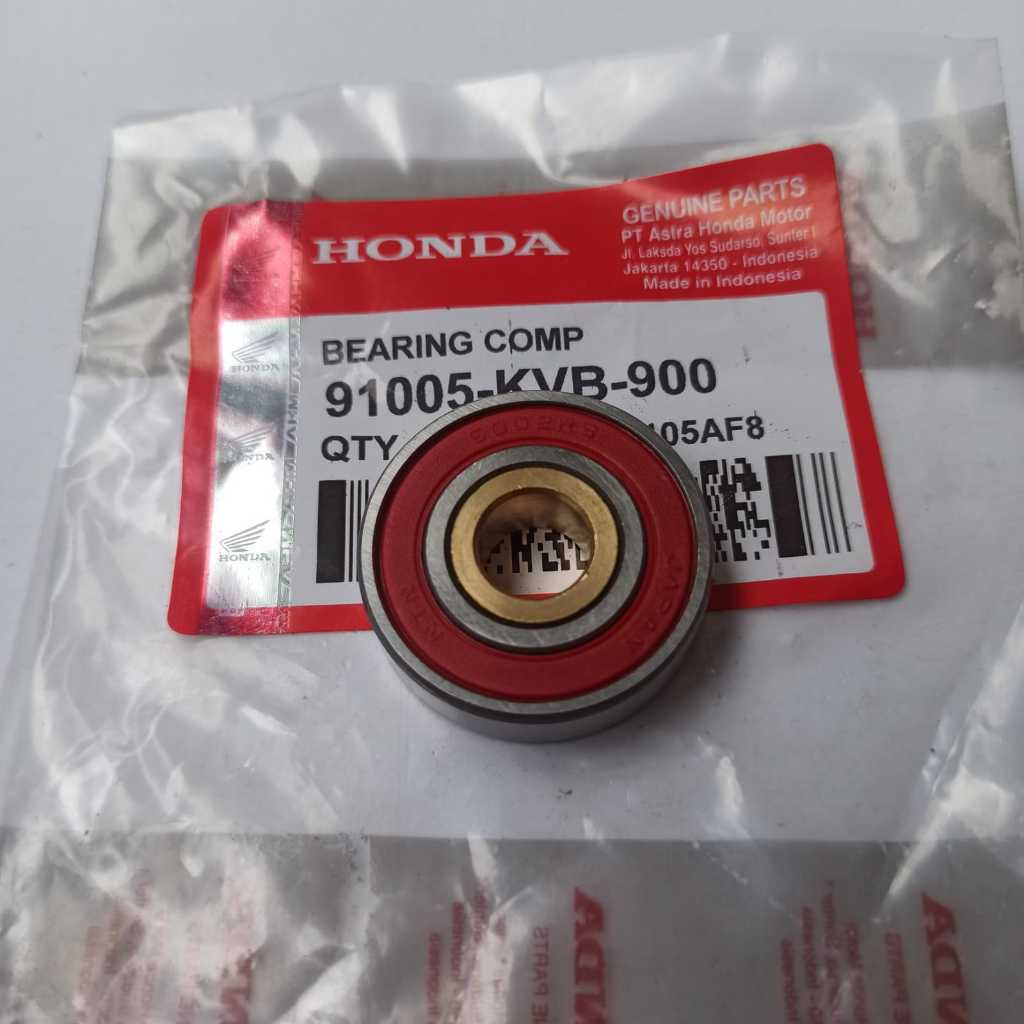 bearing/laher kuningan bak cvt 6002 beat karbu/beat f1/scoopy/vario 110/vario 125/scpacy