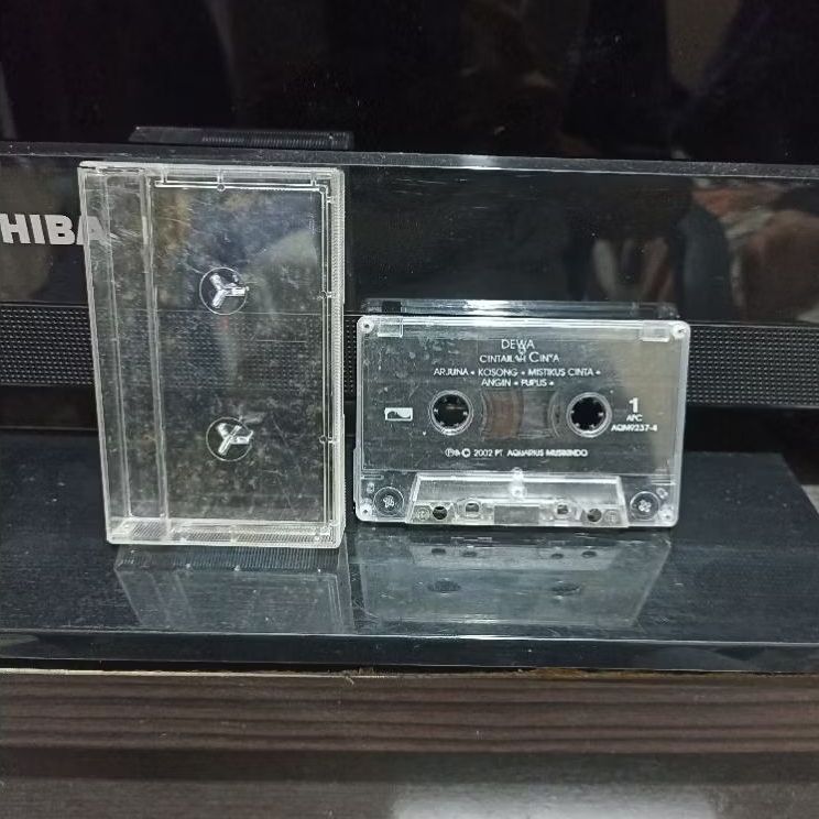 kaset tape pita original Dewa 19 cintailah cinta tanpa cover sampul