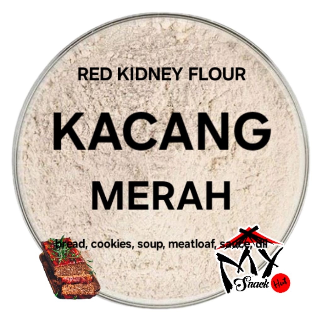 

TEPUNG KACANG MERAH 100GR PURE RED KIDNEY BEAN LOBIA RAJMA SURKH YUN DOU CAI 芸豆 菜豆 ROTI KUE ASLI