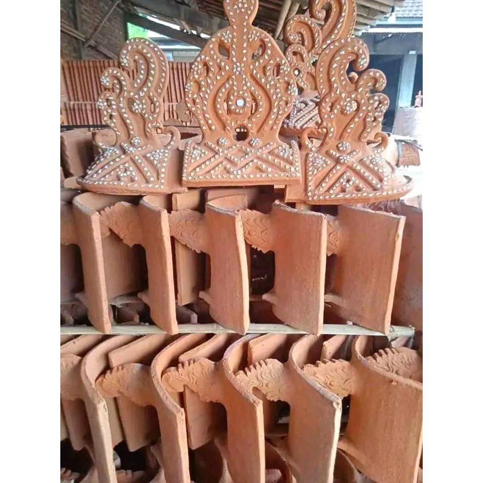 wuwung krecek buat gazebo rumah adat dan gapura