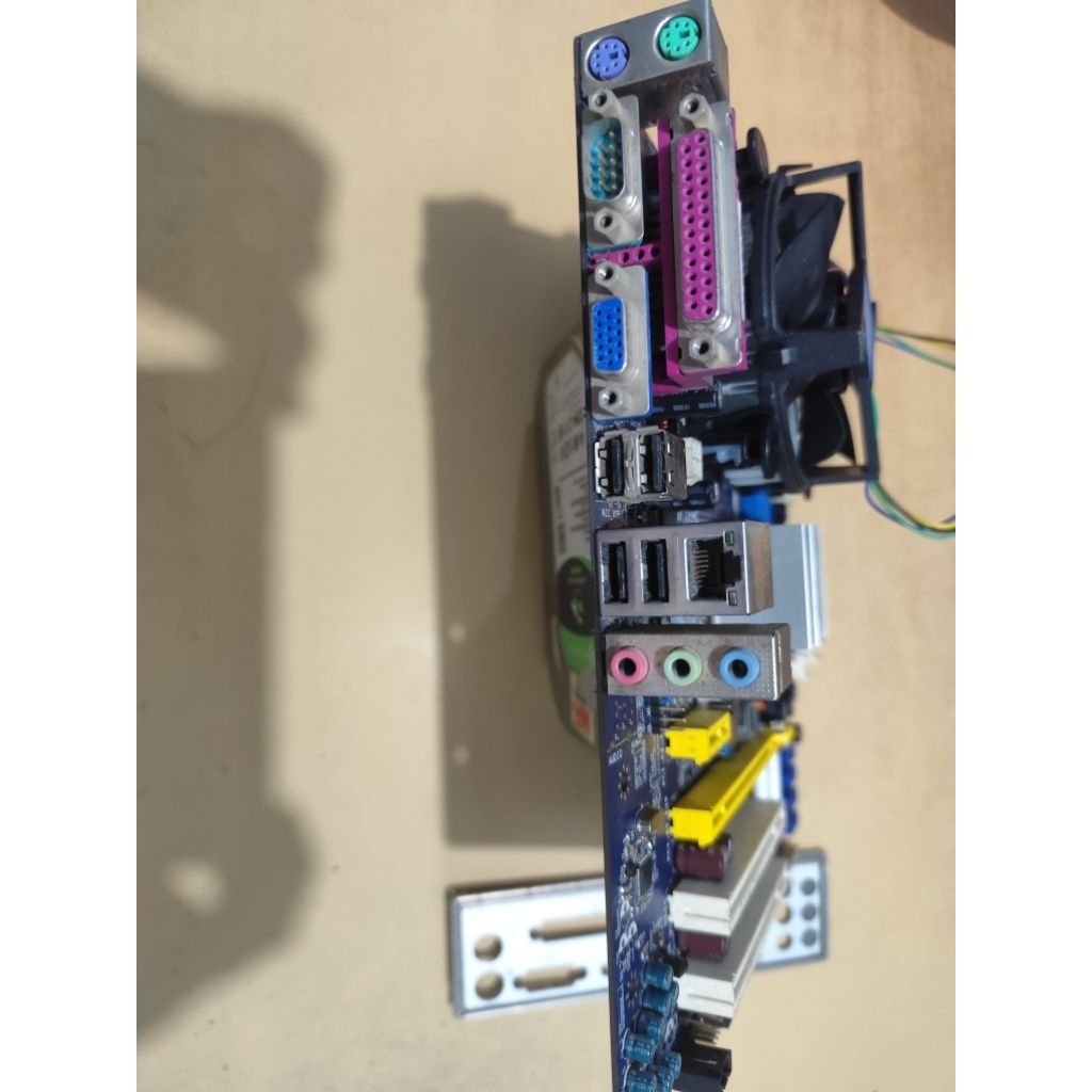 Paket Motherboard + Processor