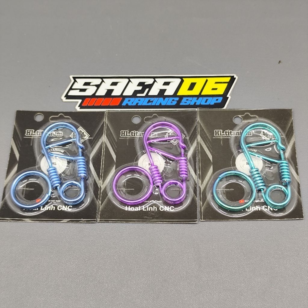 GANTUNGAN KUNCI TITANIUM ORIGINAL VIETNAM