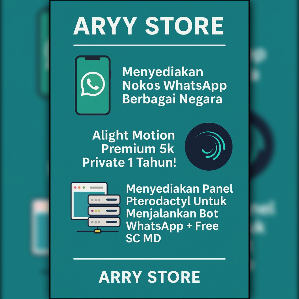 Alight Motion Premium 5k 1 Tahun Private, Nomor Kosong WhatsApp Indonesia Super Murah Anti Colong, P