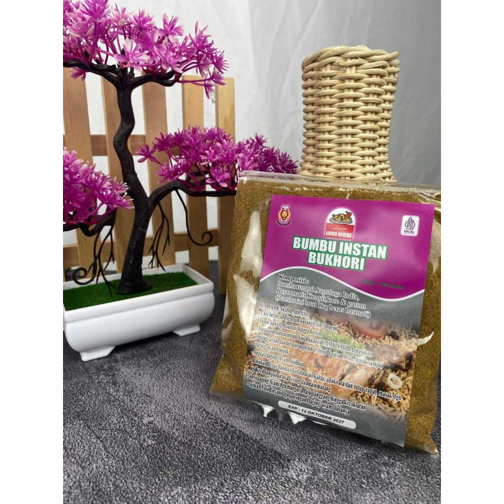 

Bumbu Instan Rempah Ummu Nadira Masakan Arab India Original 100gr