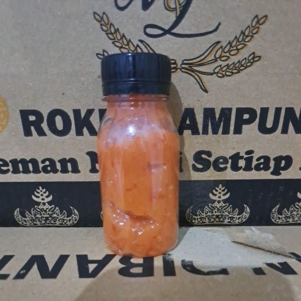 

saus sambal botol 100gr curah lombok emas