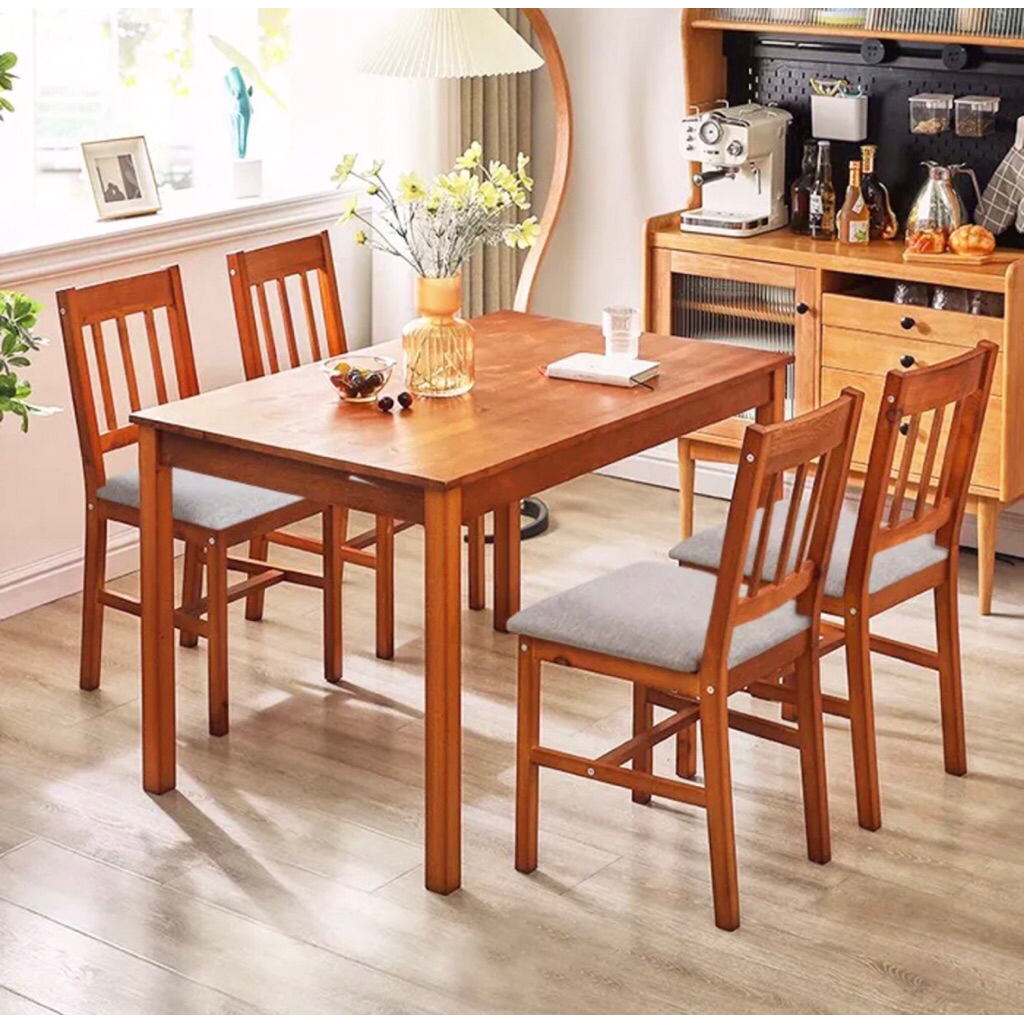 Meja makan minimalis Meja makan kayu jati Meja Makan modern