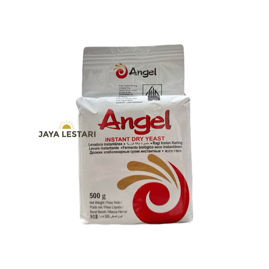 

Angel Instant Dry Yeast Ragi Instan Putih (500g)