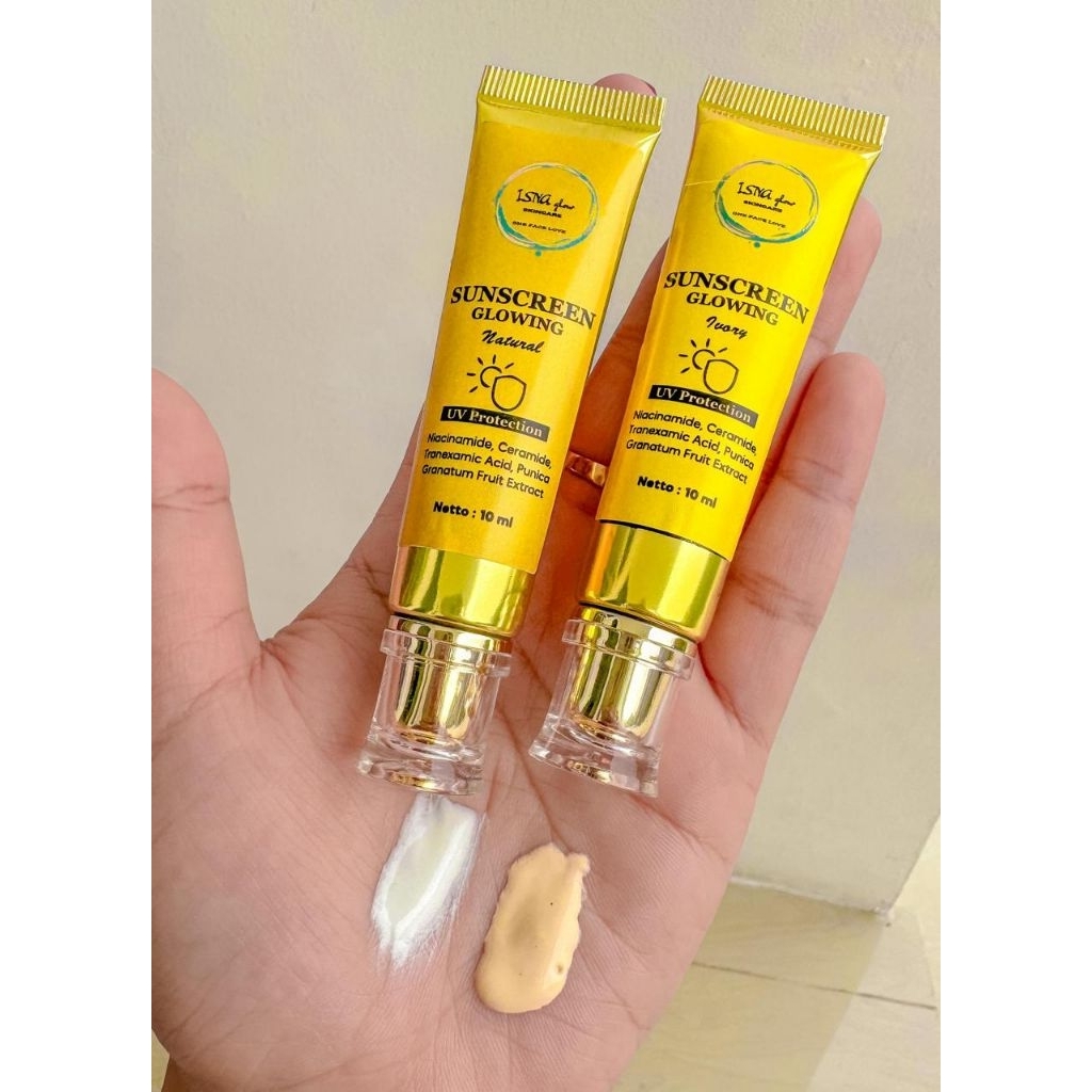 sunscreen ISNA GLOW