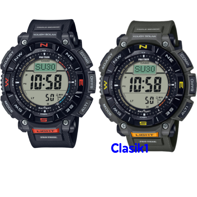 Original 100% Casio PROTREK PRG-340-3DR PRG-340-3 PRG-340-3D PROTREK PRG-340-1DR PRG-340-1D PRG-340-