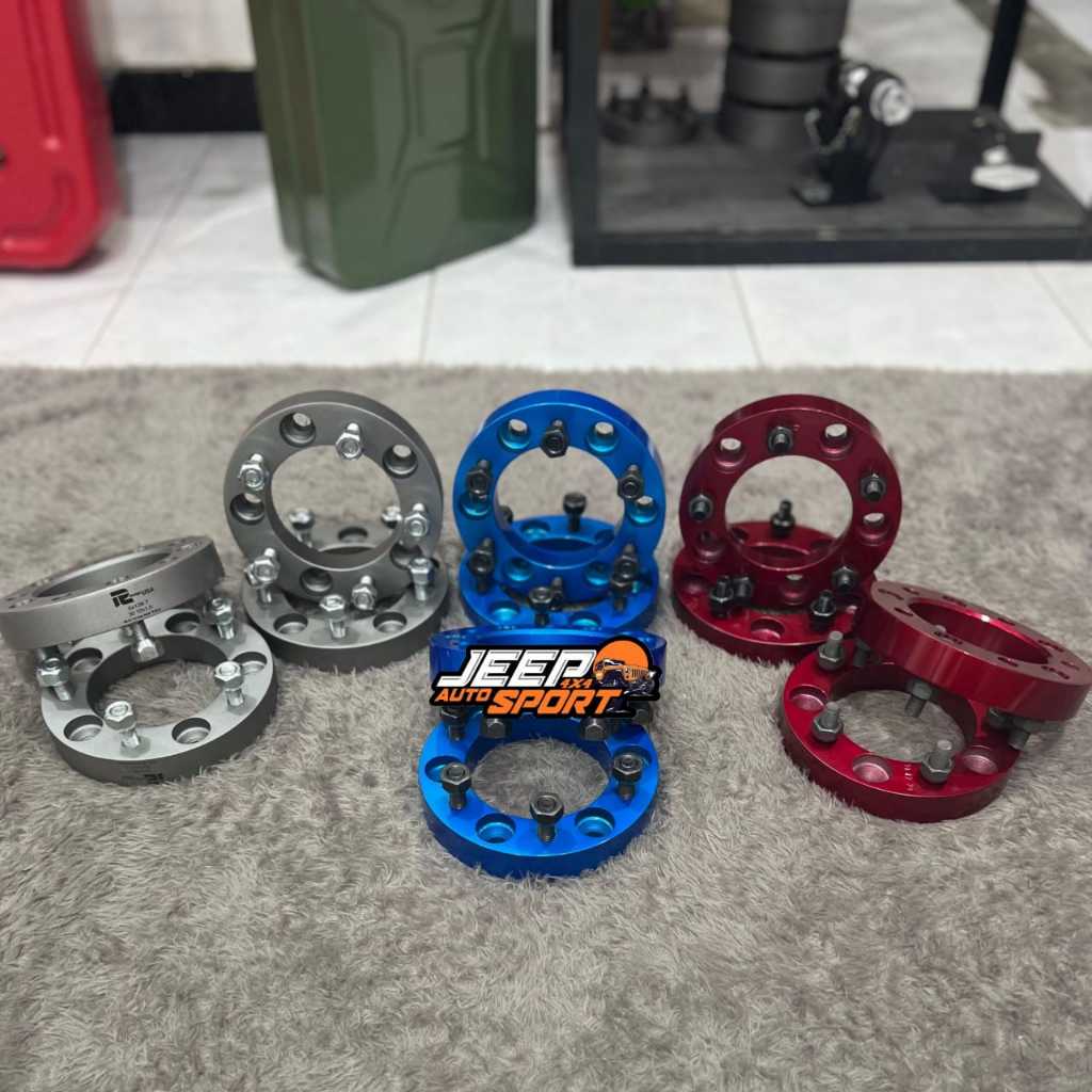 Spacer Velg 5cm hole 6 adaptor alumunium offroad