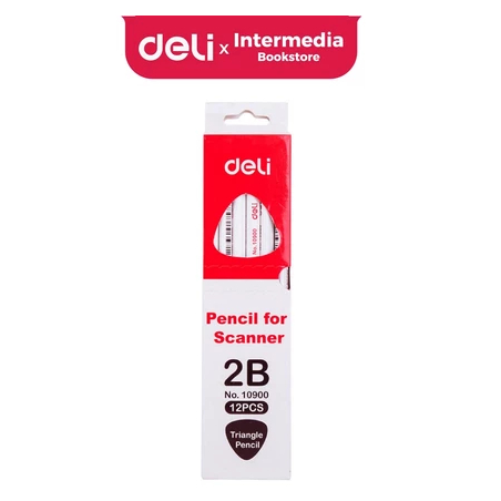 

Deli W10900 Pensil Kayu Graphite Pencil 2B Kayu berkualitas tinggi