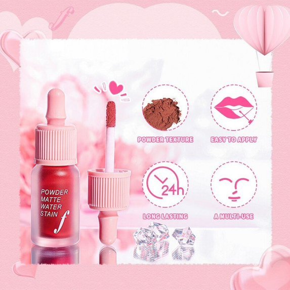 (READY & ORI) Kimuse Bayfree Powder Matte Water Stain Lip Matte BFL02