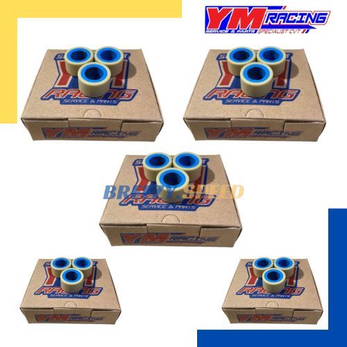 ROLLER 3PCS/BUTIR YM RACING (Beat Karbu/Scoopy Karbu/Spacy Karbu) | CVT - YM RACING