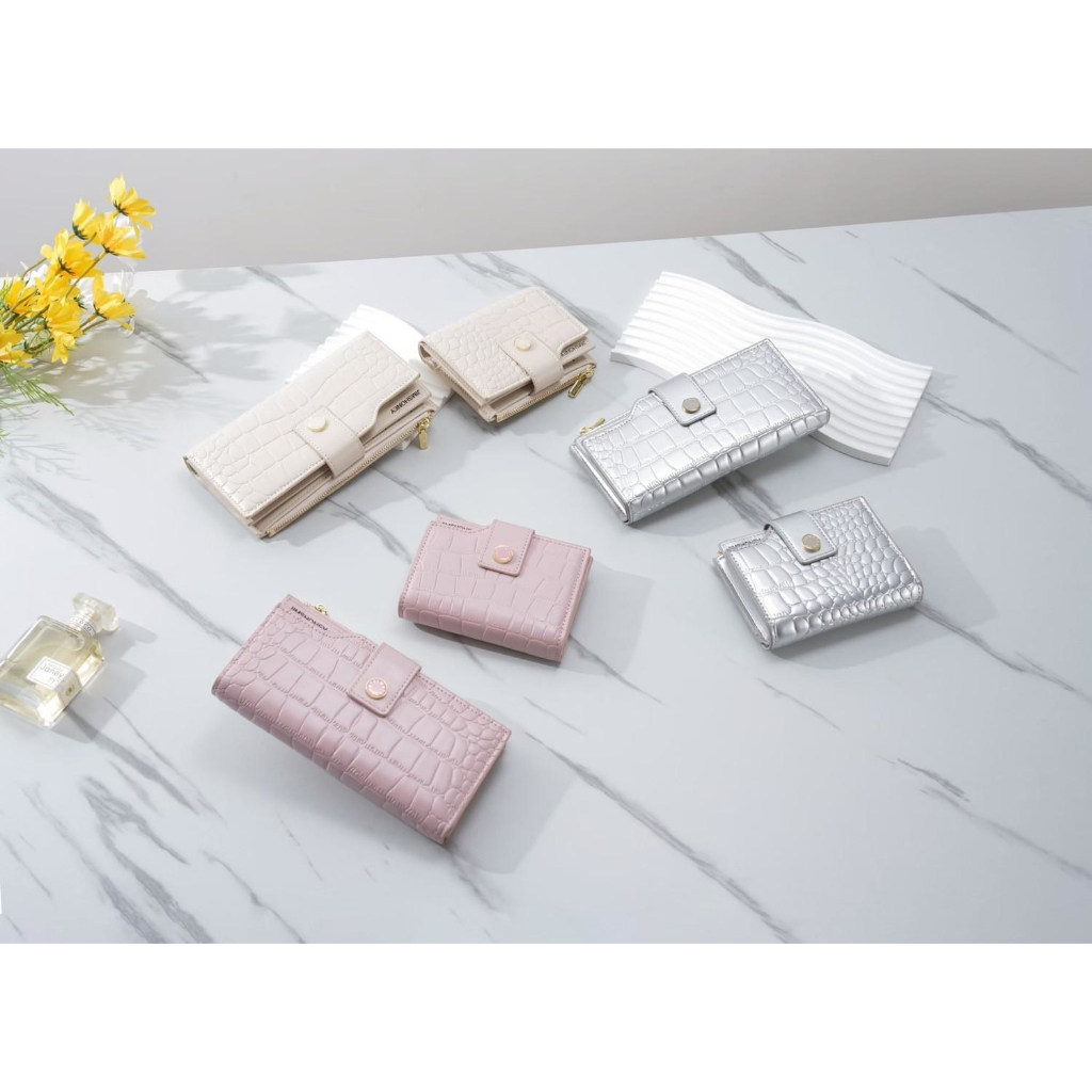 JIMS HONEY Dompet Wanita BIG VENNYA WALLET Dompet Uang Kartu Koin Kulit PU