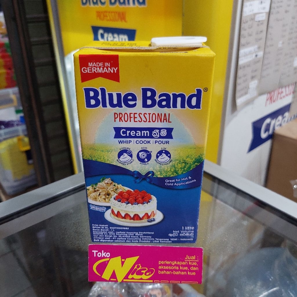 

Whipping Cream Blue Band 1 liter