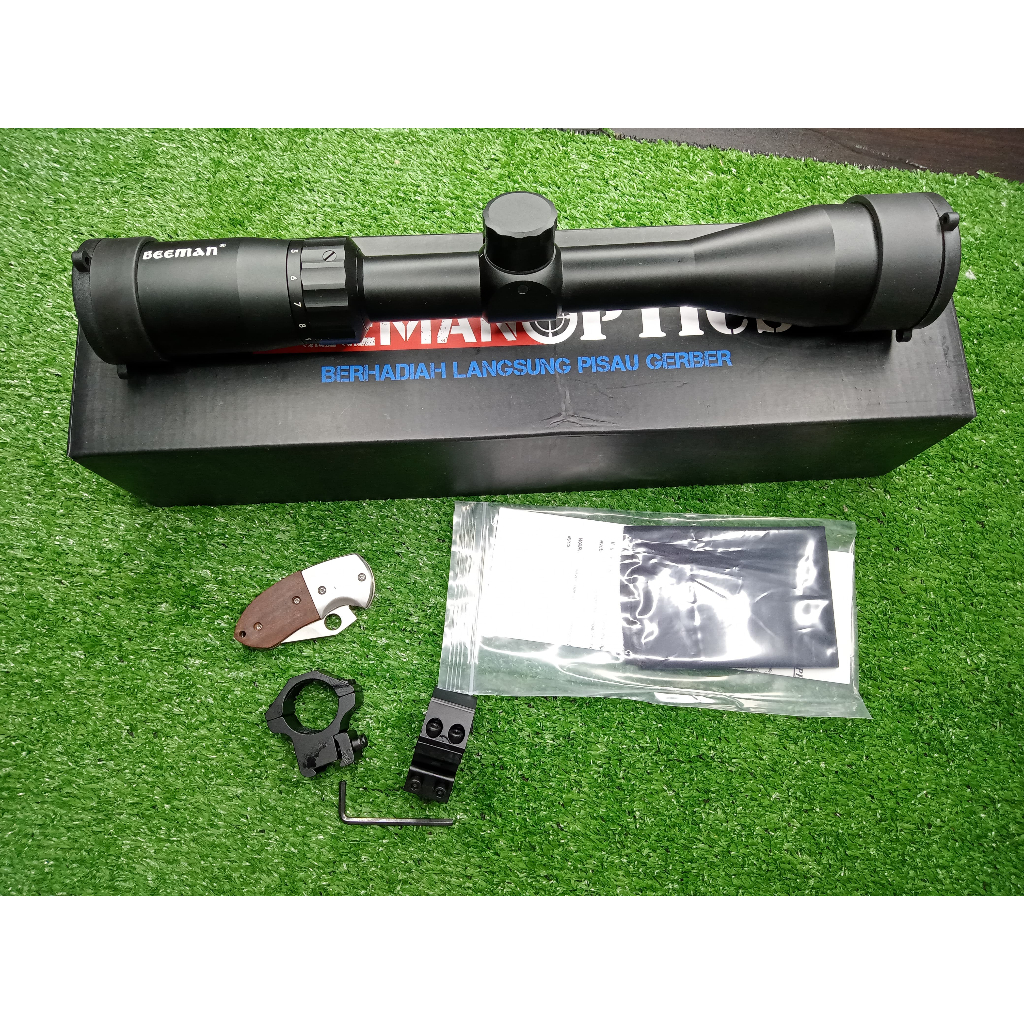 Teleskop Beeman Optics 3-9x40 HITAM