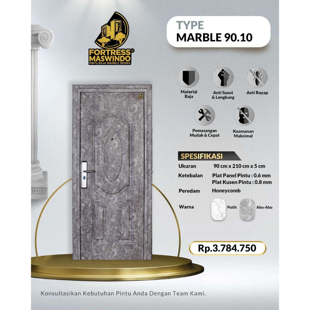 Fortress Pintu Baja Marble Fort 90