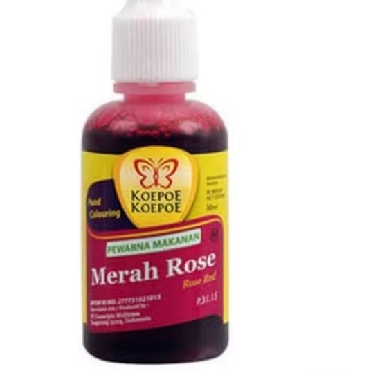 

pewarna'makanan merahrose