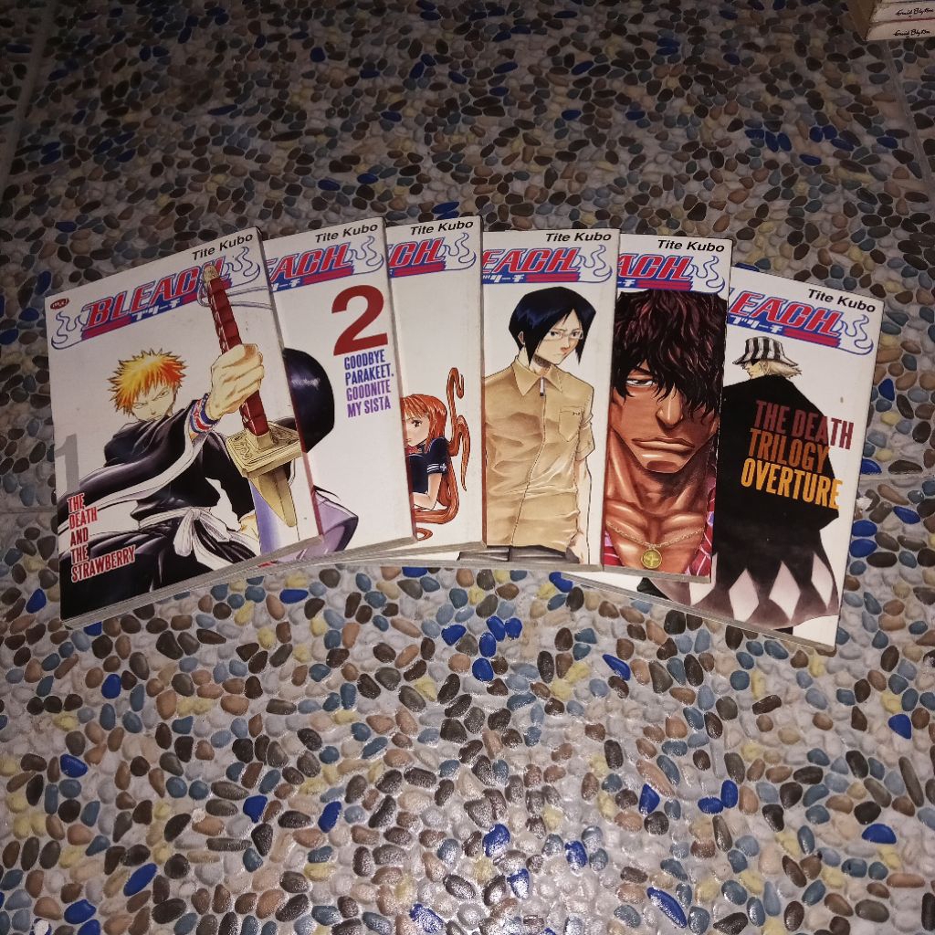 komik bleach vol 1-6
